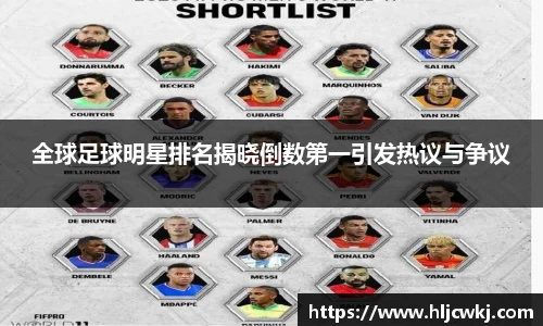 全球足球明星排名揭晓倒数第一引发热议与争议